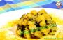 Aloo Palak (curry di patate e spinaci all'indiana)