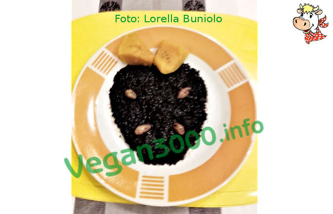 Foto numero 1 della ricetta Riso Venere Nero alla zucca