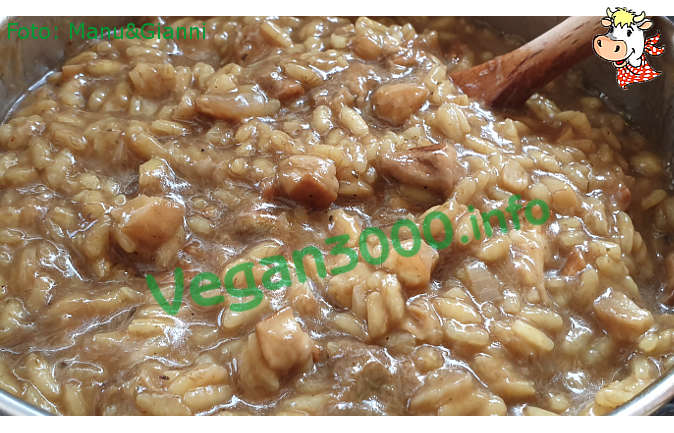 Foto numero 1 della ricetta Risotto allo zafferano con funghi porcini