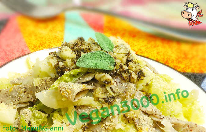 Foto numero 1 della ricetta Pizzoccheri with cabbage and potatoes