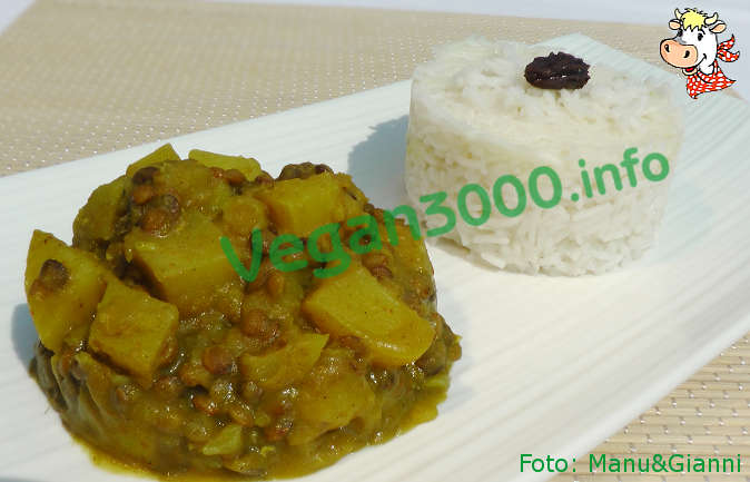 Foto numero 1 della ricetta Curry di patate e lenticchie