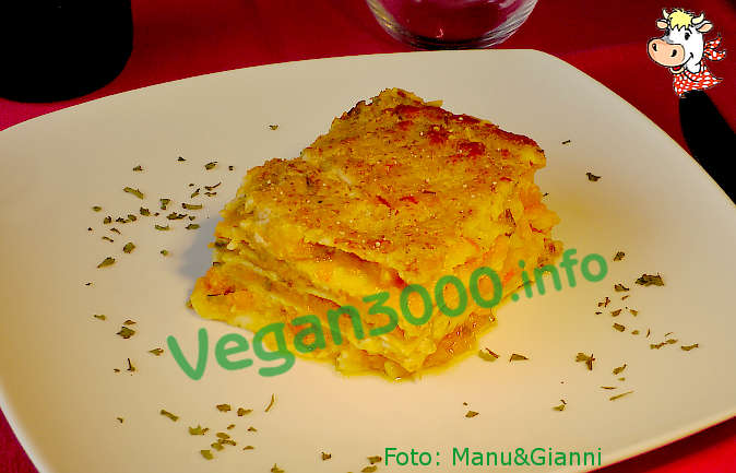 Foto numero 1 della ricetta Lasagna with pumpkin and leek