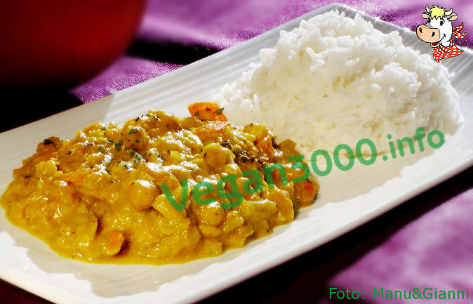 Foto numero 1 della ricetta Chickpeas and vegetables with Basmati rice