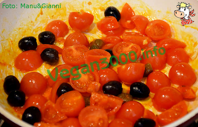 Foto numero 2 della ricetta Ciriole alla mediterranea in crema di anacardi