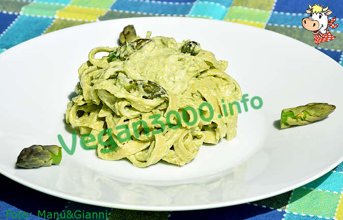 Foto numero 1 della ricetta Tagliatelle with asparagus sauce