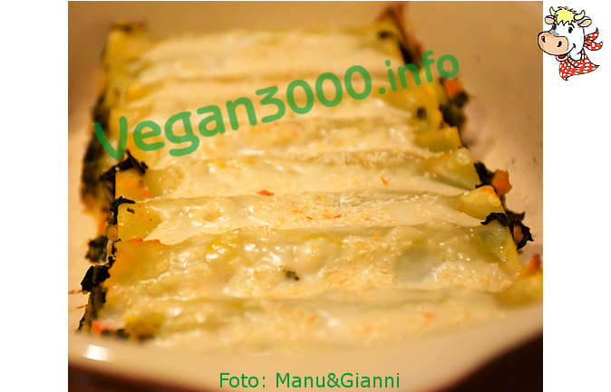 Foto numero 1 della ricetta Cannelloni con zucca e cavolo nero