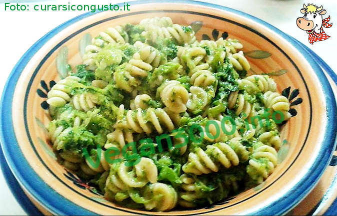 Foto numero 1 della ricetta Wholemeal fusilli with broccoli rabe