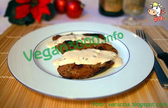 Foto numero 1 della ricetta Seitan al pepe verde