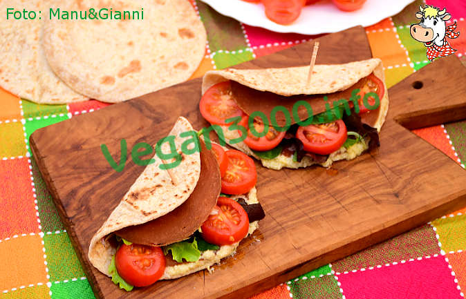 Foto numero 2 della ricetta Mini-piadine fantasia