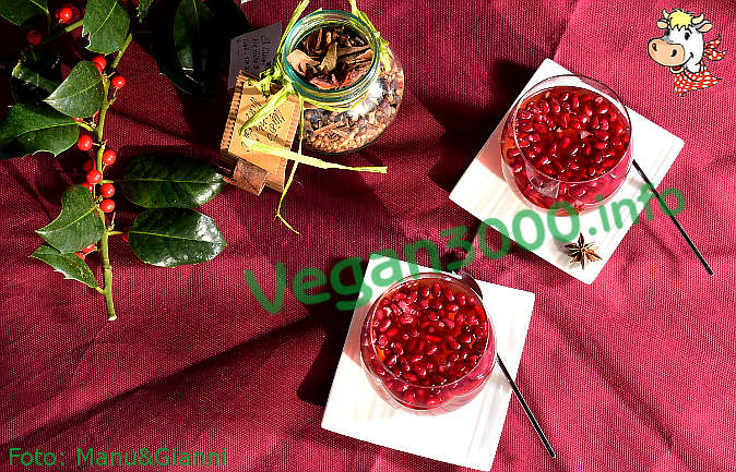 Foto numero 3 della ricetta Kanten of pomegranate (pomegranate pudding)