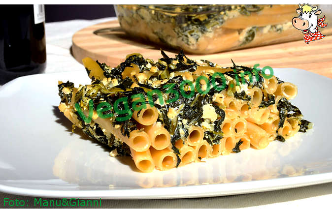 Foto numero 1 della ricetta Timbale with ziti pasta and kale