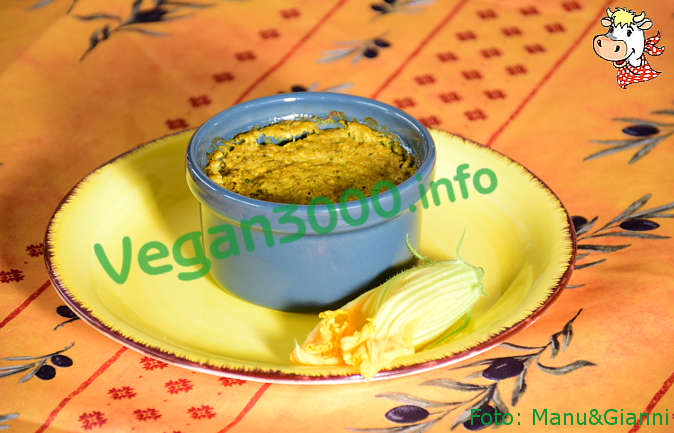 Foto numero 1 della ricetta Curry vegan flan with zucchini