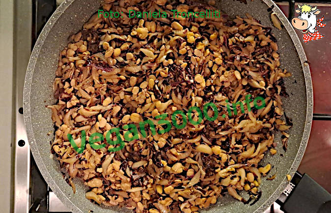 Foto numero 2 della ricetta Tempeh al radicchio rosso