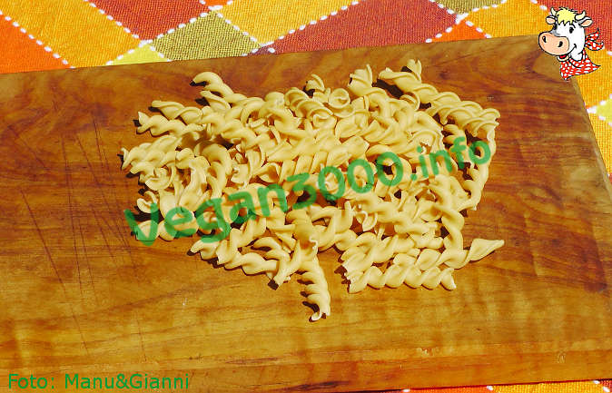 Foto numero 1 della ricetta Fusilli with mint cream