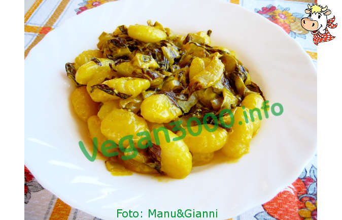 Foto numero 1 della ricetta Dumplings with Treviso radicchio