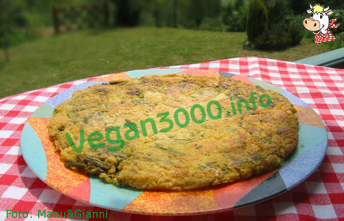 Foto numero 1 della ricetta Farinata di zucchine (o frittata di zucchine)