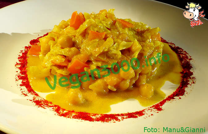 Foto numero 1 della ricetta Curried chickpeas and vegetables