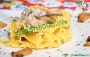 Mafalde con funghi champignon alla panna