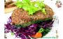 Vegan lentil sausage