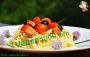 Ciriole con wurstel vegan all'erba cipollina