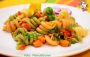 Pasta salad with vegetables