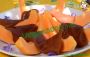 Melone con affettato vegano
