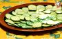 Carpaccio of zucchini