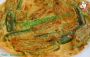 Farinata ai fiori di zucca ed erba cipollina