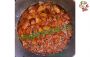 Seitan stew with tomatoes