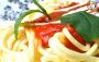 Spaghetti with tomato sauce